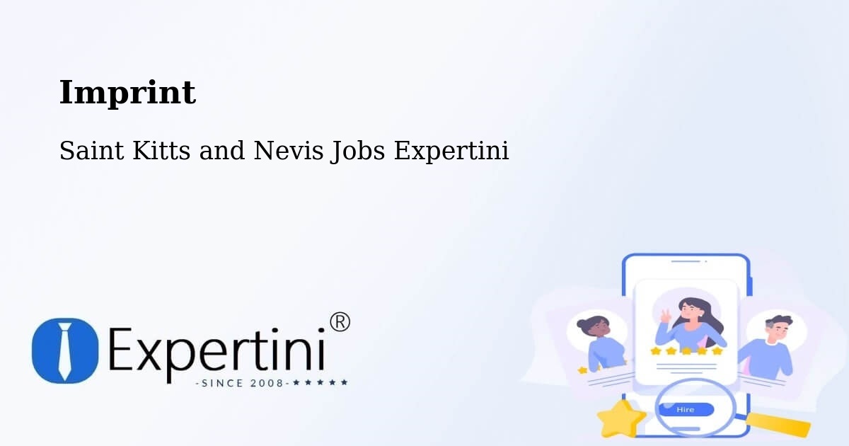 Imprint – Monkey Hill - Saint Kitts and Nevis Jobs Expertini