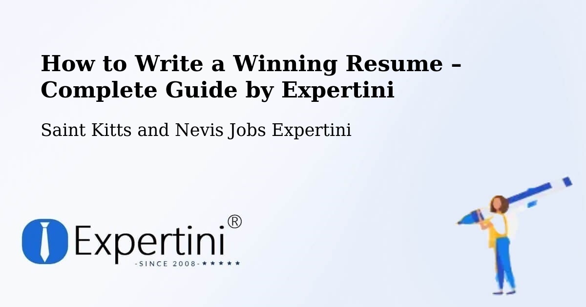 Resume Writing Guide for Job Seekers – Monkey Hill - Monkey Hill, Saint Kitts and Nevis Jobs Expertini