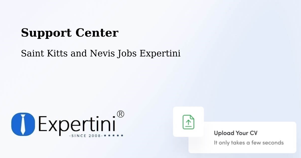 Support Services – Monkey Hill - Saint Kitts and Nevis Jobs Expertini